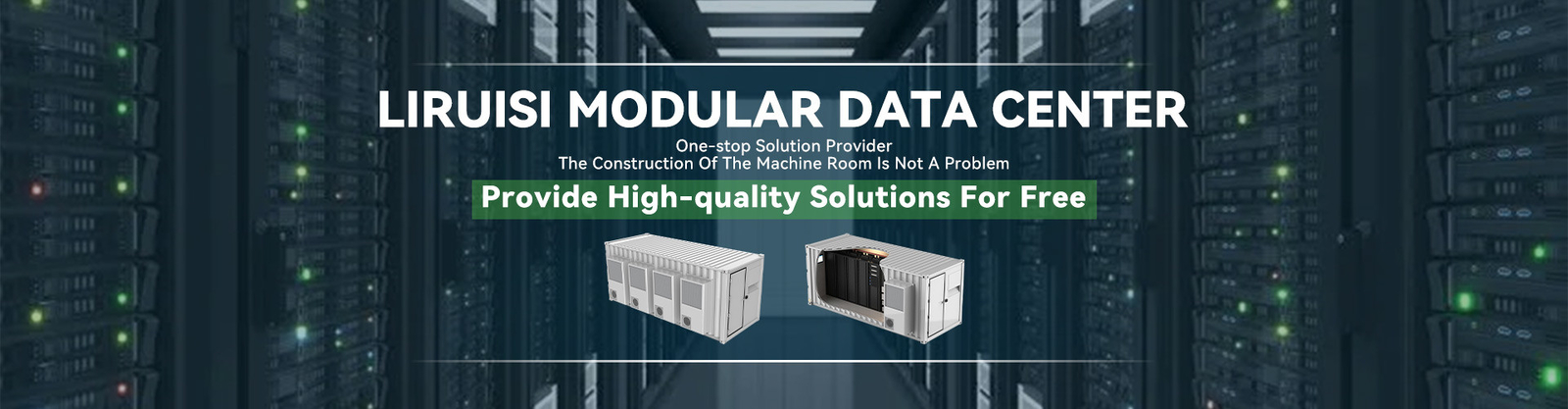 calidad Centro de datos modular fábrica