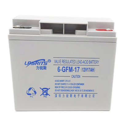 LIRUISI 6-GFM-17Ah 12V17Ah valve sealed UPS lead-acid battery
