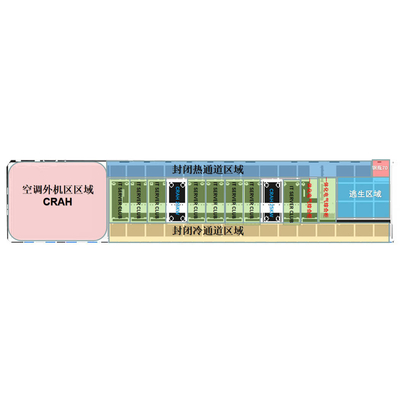 Containerized Network Server Room Intelligent Micro Module Cdc Data Center