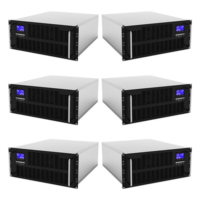 Single phase E2KRVA UPS Rack Mount HF Uninterruptible Power Supply For Laptop