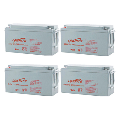 LIRUISI UPS lead-acid battery 12V 50Ah colloidal sealed battery GFM12-50