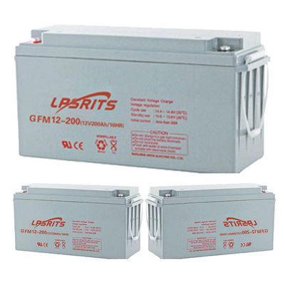 LIRUISI UPS lead-acid battery 12V 90Ah colloidal sealed battery GFM12-90