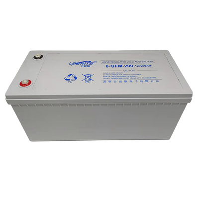 Short Circuit Protection 12V 200Ah Deep Cycle Lead Acid Battery for Marine Applications